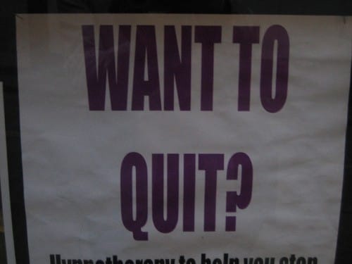quitting options