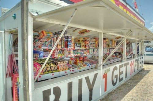 fireworks stand fireworks for sale at stand