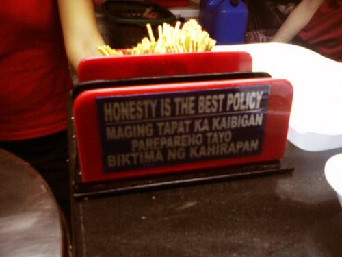 honesty is the best policy