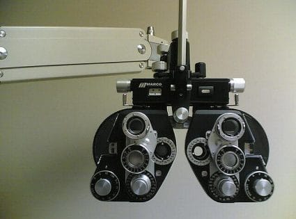 Optometrist Optometrist eye test