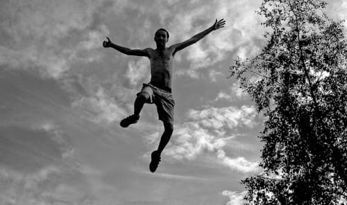 jump off roof