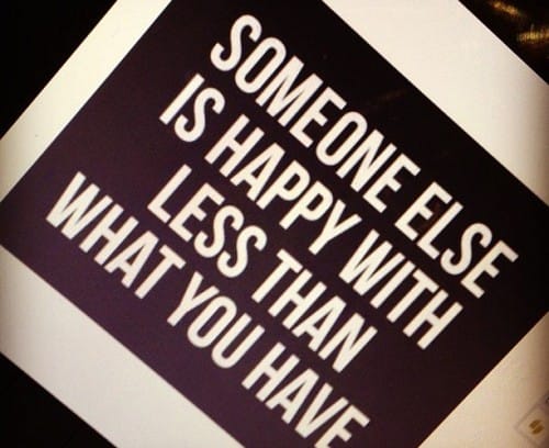 what you have