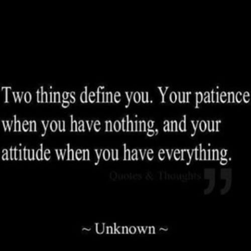 What defines you