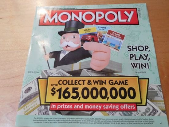 Safeway Monopoly 