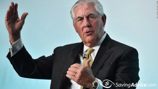 Rex Tillerson's net worth