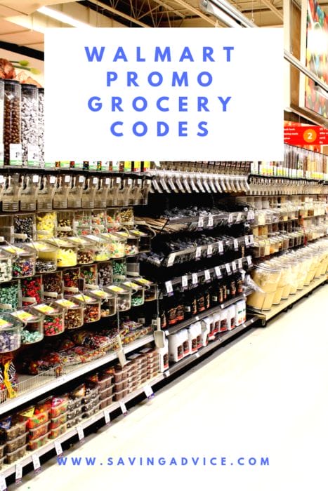 Walmart promo grocery codes