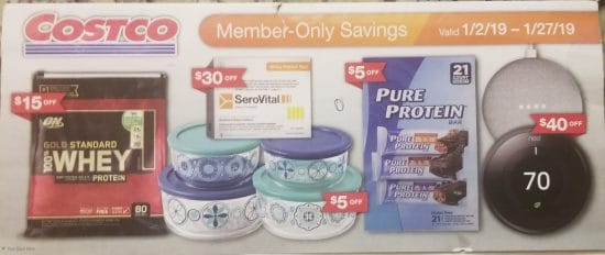 Costco January 2019 coupon book