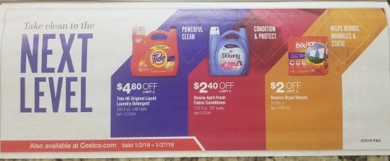 Costco January 2019 coupon book