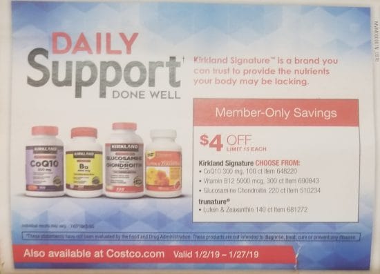 Costco January 2019 coupon book
