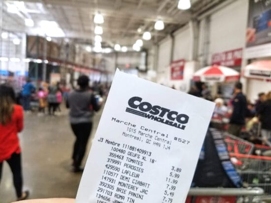 Costco Rewards Check