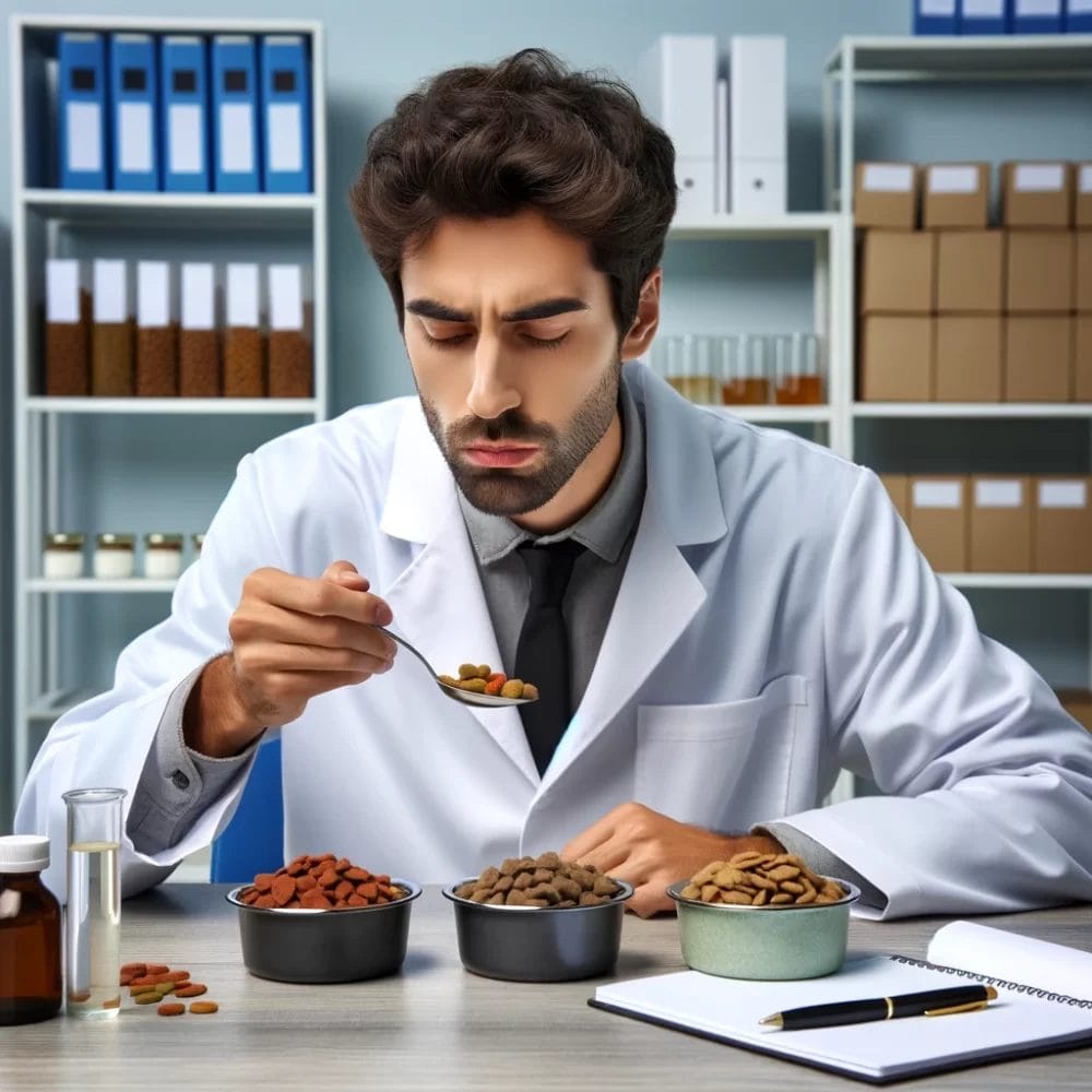 Professional Dog Food Taster