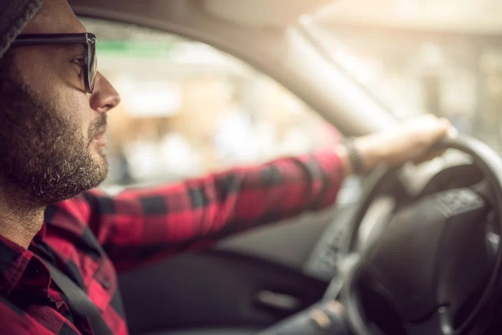 Comfortable Driving Attire and Sunglasses