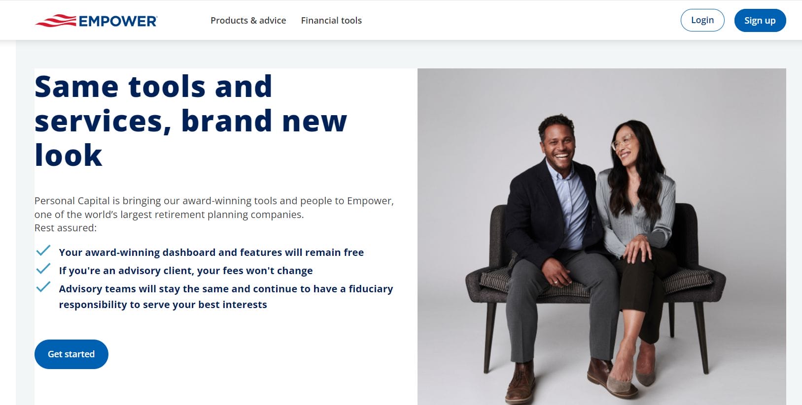 Empower personal capital screenshot