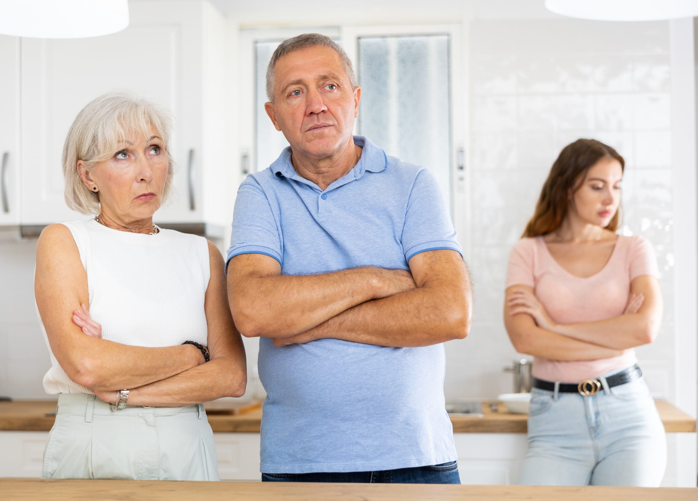 Family members suddenly avoiding you 