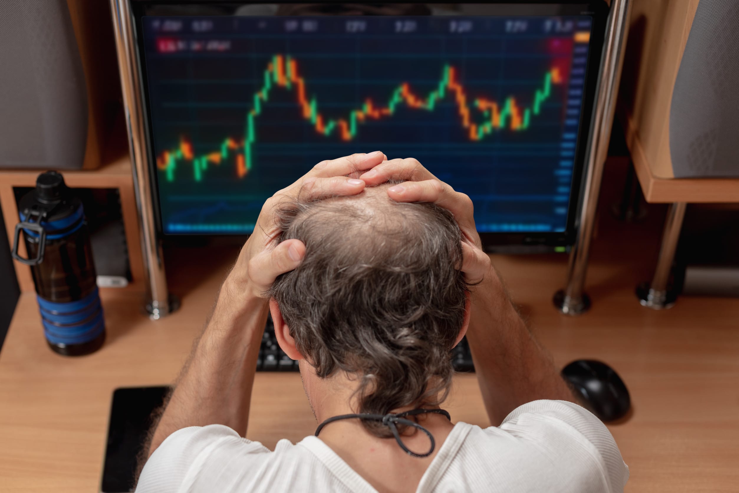 frozen brokerage account nervous investor