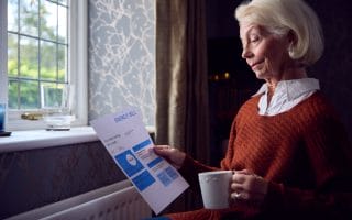 winter heating bills