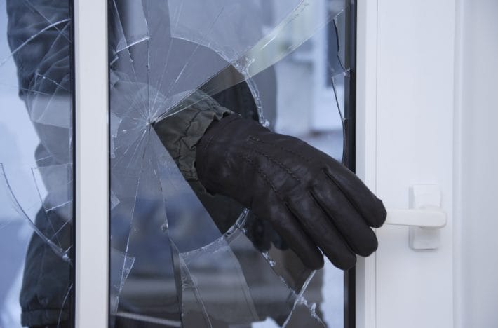 house number break-ins