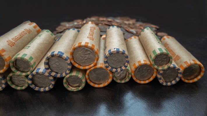 coin rolls