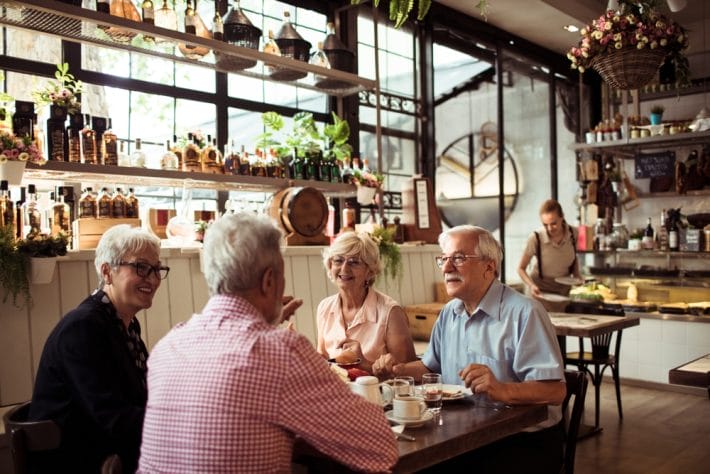 boomers and modern restaurants